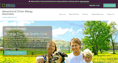 Desktop Screenshot of myallergydocs.com